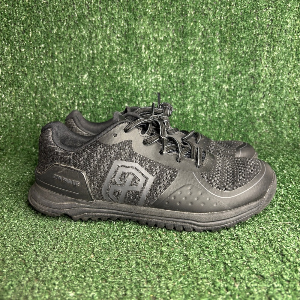 Born Primitive Savage Training Shoes Knit Athletic Sneakers Black Womens Size 7